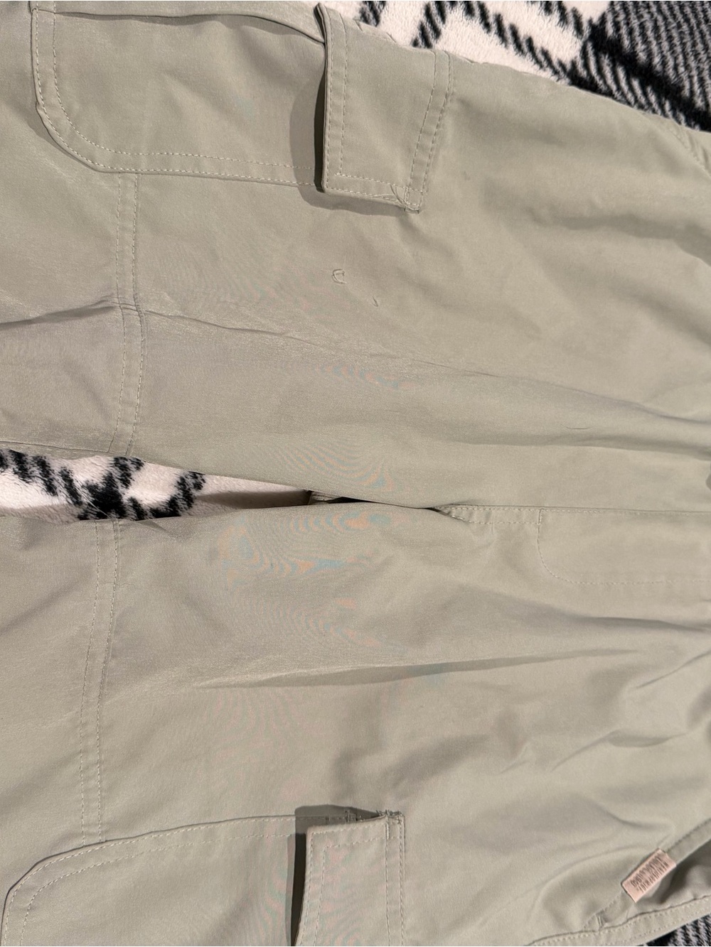 Light Sage Utility Cargo Pants